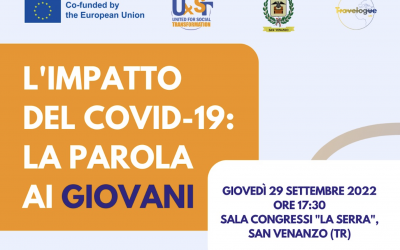 Crisi e Covid-19: l’impegno dei giovani per tornare attivi in Europa – 29 settembre a San Venanzo