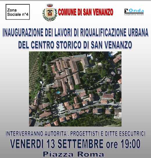Riqualificazione urbana centro storico di San Venanzo