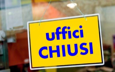 Chiusura uffici comunali del 9 dicembre 2022