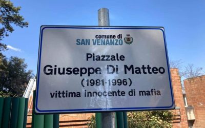 Intitolazione del piazzale del plesso scolastico a Giuseppe Di Matteo