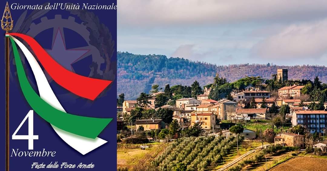 4 novembre, giornata dell’Unità Nazionale e delle Forze Armate