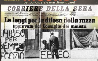 1938 – Leggi razziali fasciste. Mostra fotografica dal 9 al 12 febbraio 2023