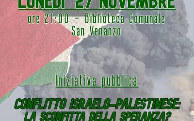 CONFLITTO ISRAEOLO-PALESTINESE: LA SCONFITTA DELLA SPERANZA?