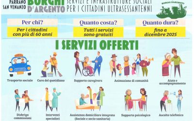 BORGHI D’ARGENTO – servizi e infrastrutture sociali per cittadini over 60