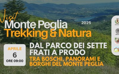 Domenica 6 aprile terzo appuntamento con le passeggiate di “Visit Monte Peglia: Trekking e Natura”