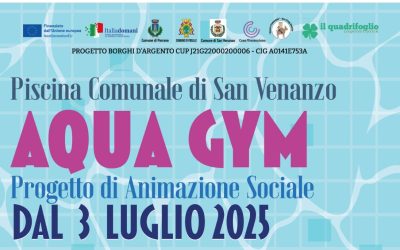 Torna il corso di AQUA GYM de “I Borghi d’Argento”
